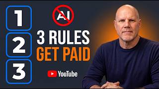 YouTube's AI Crackdown: The 3 Rules That Decide If You Get Paid #AI #noai #youtube #googleai