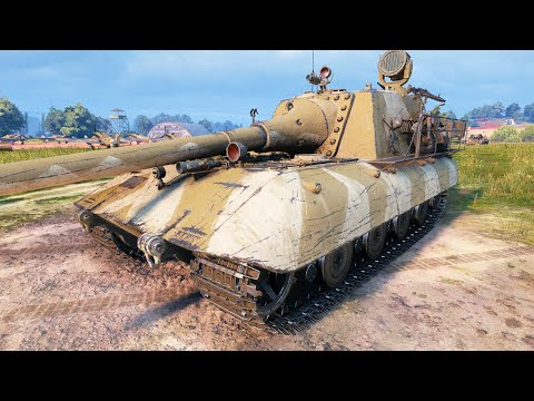 Видео: Jagdpanzer E 100 - Вы можете бежать, но вы не можете спрятаться - World of Tanks