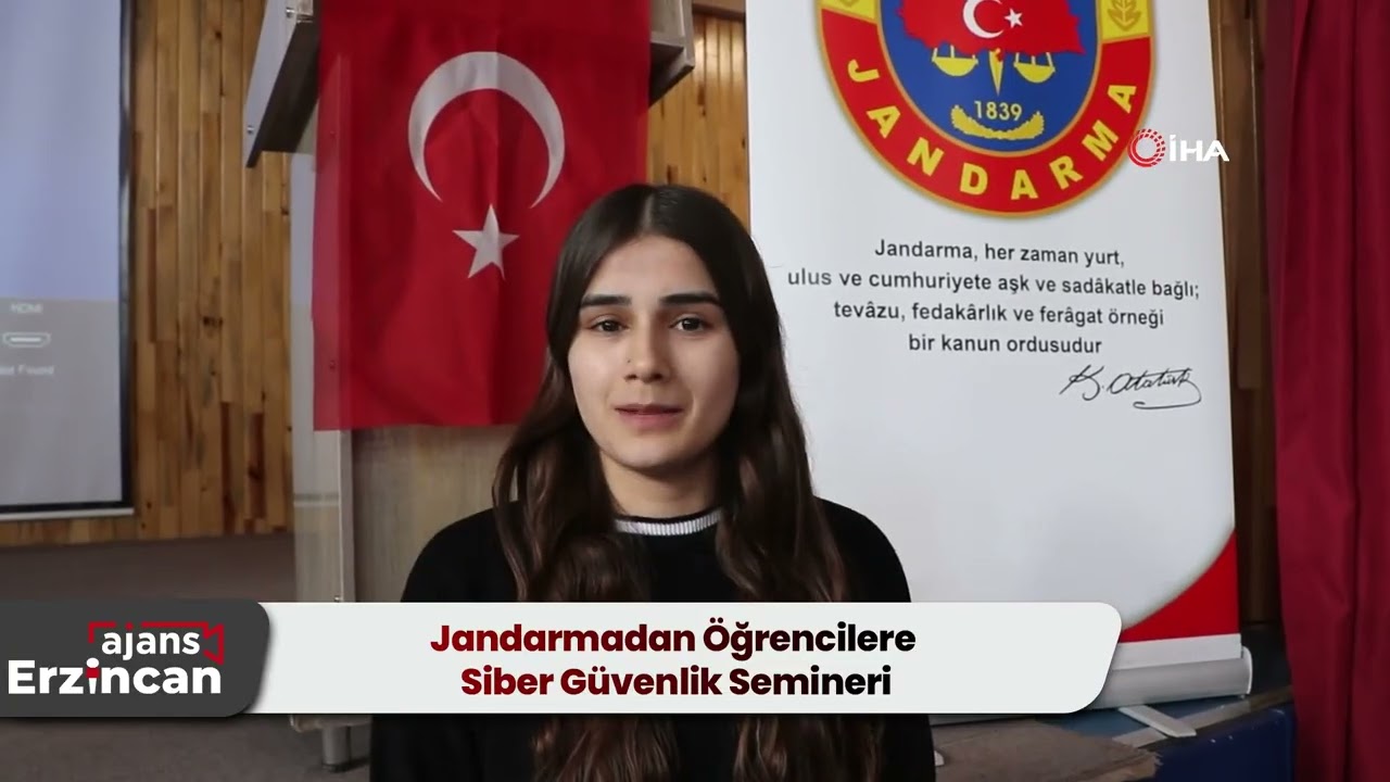 Jandarmadan Öğrencilere Siber Güvenlik Semineri