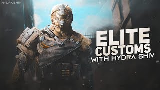 🔴PUBG MOBILE! CUSTOMS WITH HYDRA ALPHA !!OP GAMEPLAY🔴