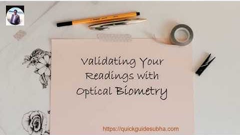 Biometry Principles video ( For free Biometry Validation Tool visit quickguide.org)