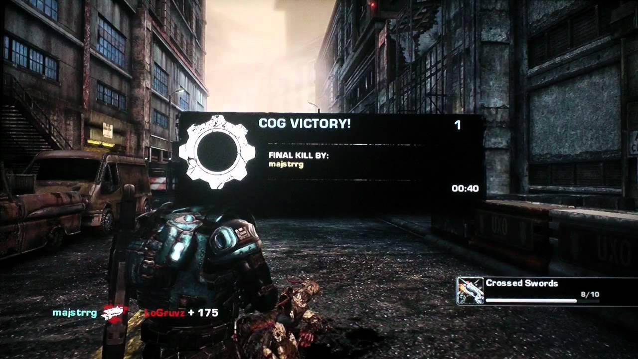 Gears of War 2 Crossed Swords Achievement Guide - YouTube