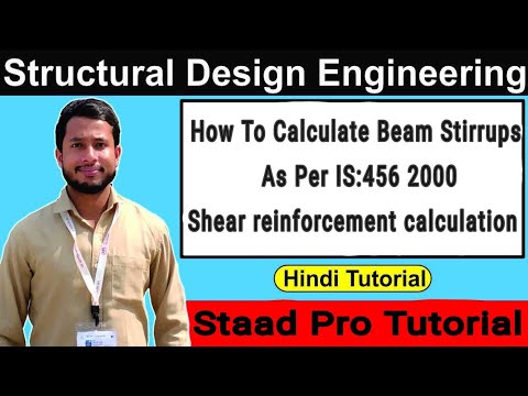 how-to-calculate-shear-reinforcement-for-beam-as-per-is:456-2000-|-beam-stirrups-calculation