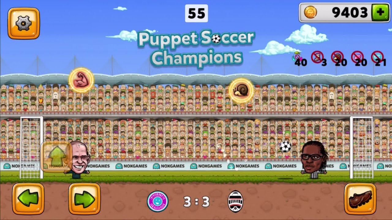 Puppet Soccer Champions - GAMEPLAY 