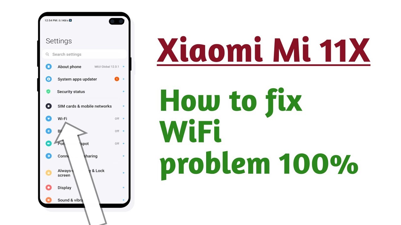 Fix Wifi Xiaomi