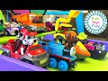 Thomas and Friends Mystery Wheel Downhill Races with Paw Patrol and Lego