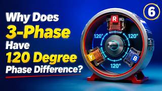 Why Does 3 Phase Have 120 Degree Phase Difference?