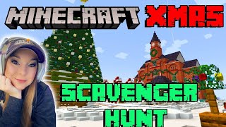 Massive Minecraft Christmas World and Scavenger Hunt w/ my Community!