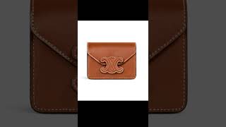 CELINE Cheapest Bags Under $1.2K USD - Bag 12 Card Holder On Chain Tan #celine