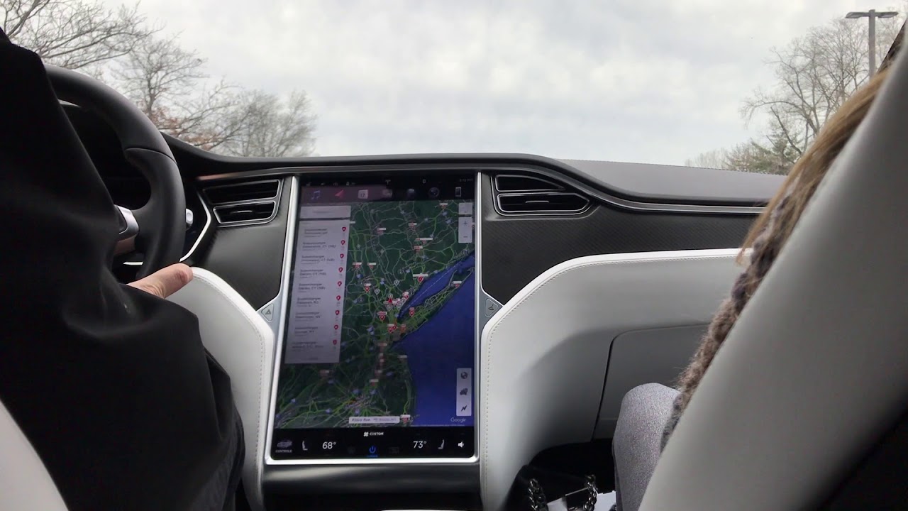 Tesla test drive