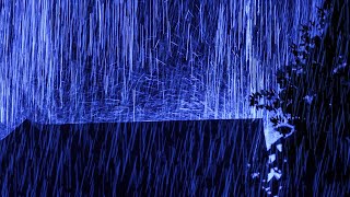 3 Hz + Heavy Rain To Sleep Immediately - Let The Sound Of Rain Wash Away Your Sadness Tonight