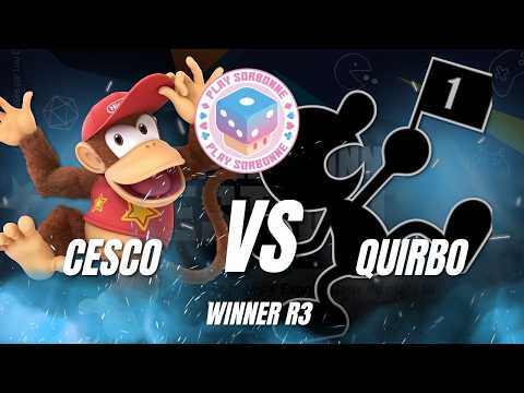 CESCO (DIDDY KONG) VS QUIRBO (GAME & WATCH) | SSBU - PLAY SORBONNE FESTIVAL - WINNER R3