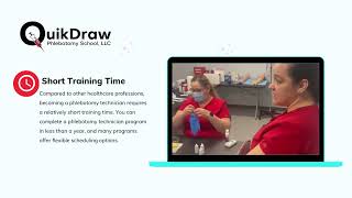 Discover the art and science of drawing blood at QuikDraw School!   Phlebotomy is a fascinating ...