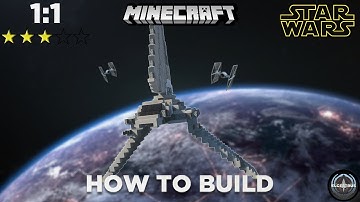 Imperial Lambda-class shuttle | Minecraft Star Wars tutorial