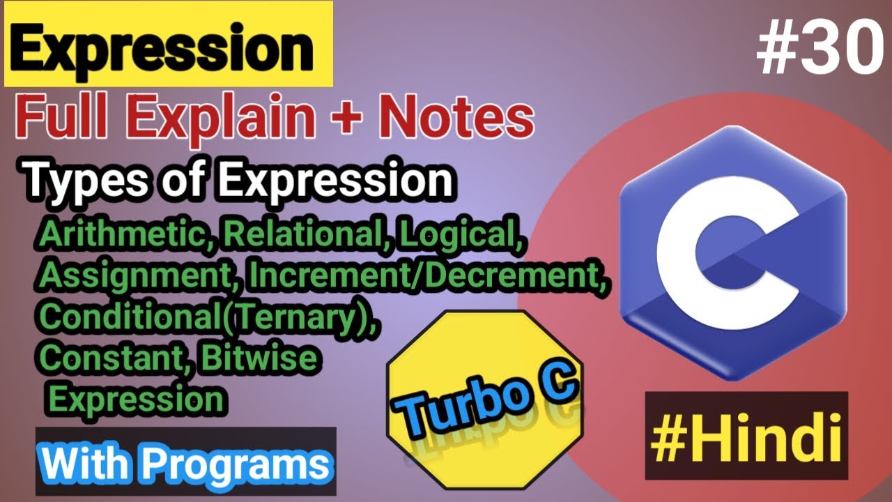 Expression in C Programming | Types of Expression in C | HelloCodeCrafters | 