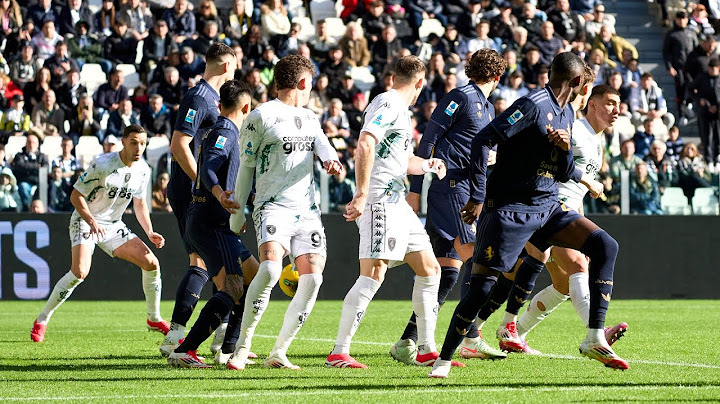 Gli highlights di Juventus-Empoli 4-1