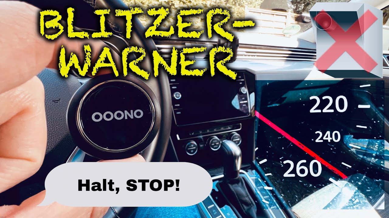 Blitzer App OOONO (Blitzerwarner verboten) - Gadget Infovideo 