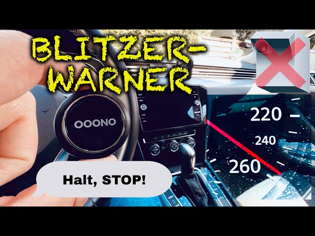 Blitzer App OOONO (Blitzerwarner verboten) - Gadget Infovideo 
