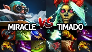 MIRACLE [Gyrocopter] Full Slotted VS TIMADO Muerta Epic Game Dota 2