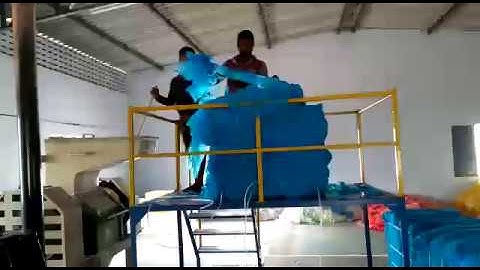 Direct Feeding Recycling of Mosquito Net HDPE Mono filament Fabric