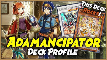 Adamancipator Deck Profile + Combo | Oct/Nov  2021 | Yu-Gi-Oh!