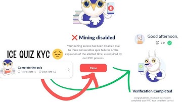 ICE KYC STEP 3 QUIZ [] Shin kayi KYC na ICE ne 🤔MAFITA!🤔 Ko kayi amma FAILED 😭 ko kayi KYC PASSED ☺️