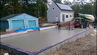 Garage Workshop Super Insulated Radiant Floor