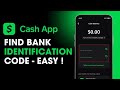 How to Find Bank Identification Code on Cash App