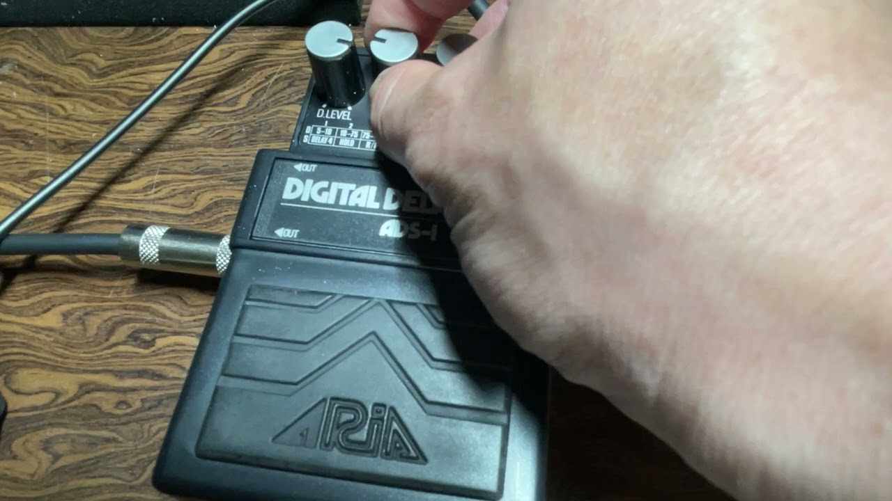 Aria ADS-1 Digital Delay / Sampler (Fun to use/ 12-bit PCM Lofi