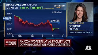 Alabama Amazon workers vote down unionization in closer vote