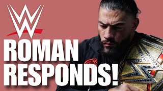 ROMAN REIGNS RESPONDS TO THE ROCK ON SOCIAL MEDIA!!! WWE News