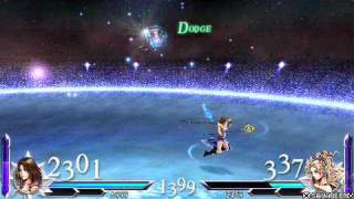 Dissidia 012 Gunner Yuna DLC gameplay (yuna vs terra)