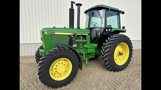 Crazy Low Hour John Deere 4055 and 7510 Tractors Selling on April 29 Auction in Berlin, WI