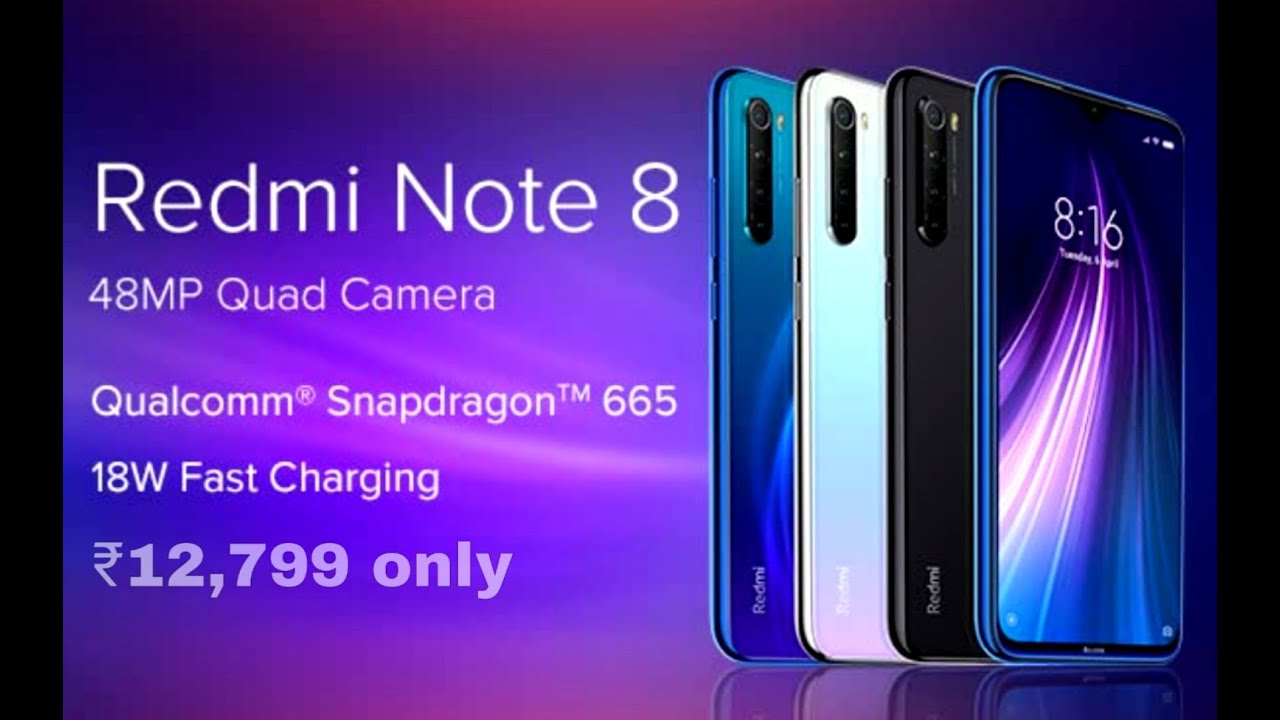 Redmi Note 8 Moonlight White