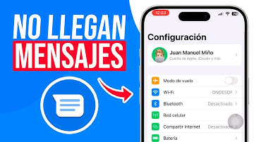 Porque NO ME LLEGAN los MENSAJES de TEXTO (SOLUCION!) ✅