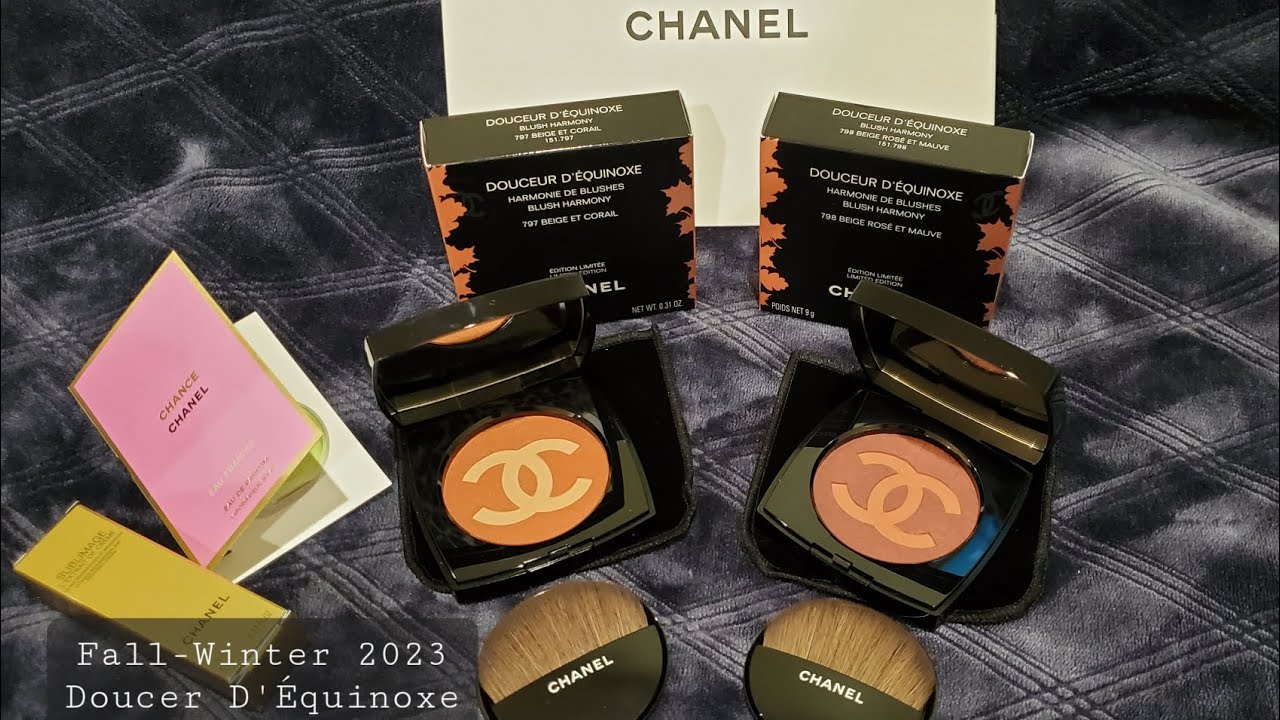 Chanel Fall-Winter 2023 Blushes / Douceur D'Équinoxe / Unboxing