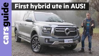 GWM Cannon Alpha Hybrid 2024 review: Australia's first hybrid ute targets new Ford Ranger dual-cab