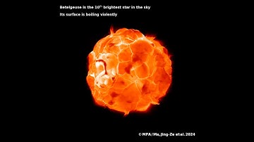 3D simulation of Betelgeuse