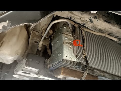 Repair Radiator Frame Support - YouTube