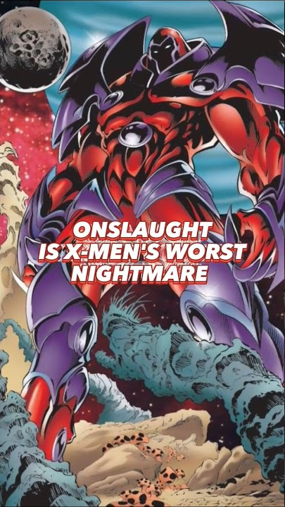 ONSLAUGHT IS X-MEN'S WORST NIGHTMARE. #onslaught #supervillain #xmen #marvel #shorts #foryou #mcu