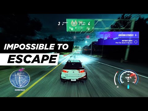 NFS HEAT COP CHASE!!! IMPOSSIBLE TO ESCAPE - NEED FOR SPEED HEAT COP CHASE - NFS PC GAMEPLAY
