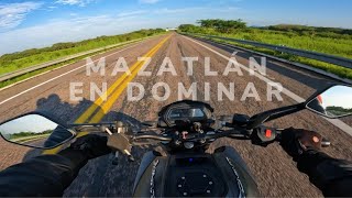 | DE RUTA POR: MAZATLÁN - DOMINAR 250 +300 KM ¿LLEGARÁ? |