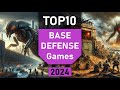 Top10 base defense games  best tower defense rts survival games 2024