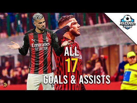 hsstoto x aerox77 - Theo Hernandez - All 17 Goals & Assists for Milan So Far