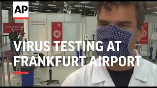 Virus testing at Frankfurt airport ramped up