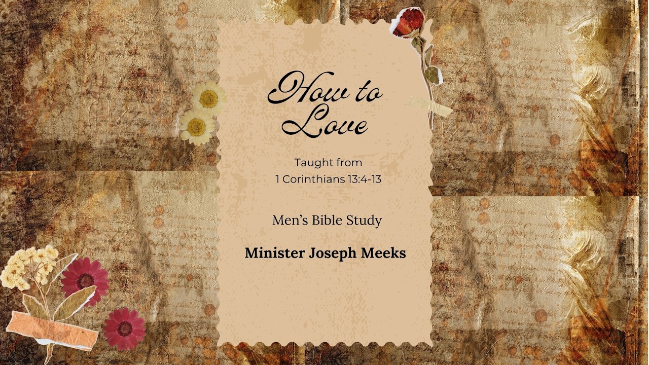 Men's Bible Study