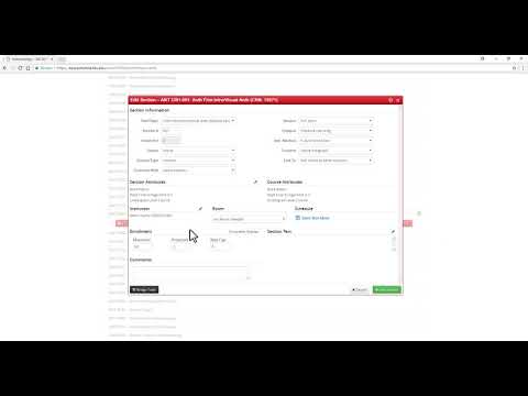 How To Extend Waitlist Numbers in CourseLeaf Section Scheduler