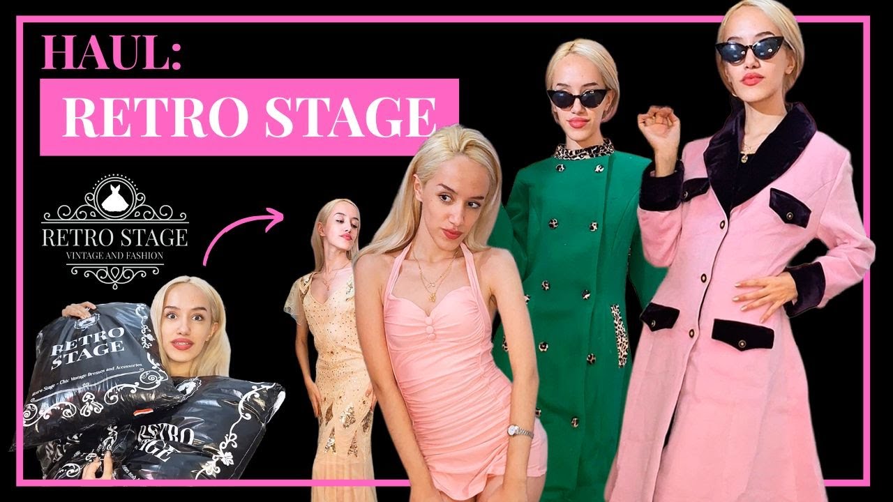 ROPA RETRO DE ENSUEÑO - HAUL RETRO STAGE (Vestidos, tapados, y más)