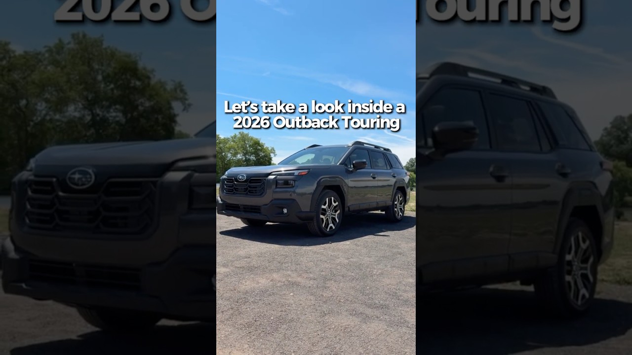 Take a Look Inside the 2026 Subaru Outback Touring