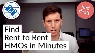 How to Find Rent to Rent R2R HMOs in Minutes: Property Filter